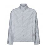 Áo Dior x Lewis Hamilton Oversized Dior Oblique Reflector Nylon Gray Xám thời trang đẳng cấp