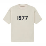 Áo Fear of God Essentials 1977 màu kem nâu sang trọng