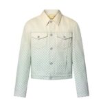 Áo Khoác LV Damier Gradient Jacquard Denim Jacket sang trọng và đẳng cấp
