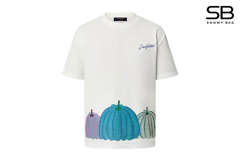 Áo LV x YK T-Shirt Pumpkins với thiết kế độc đáo và phong cách.
