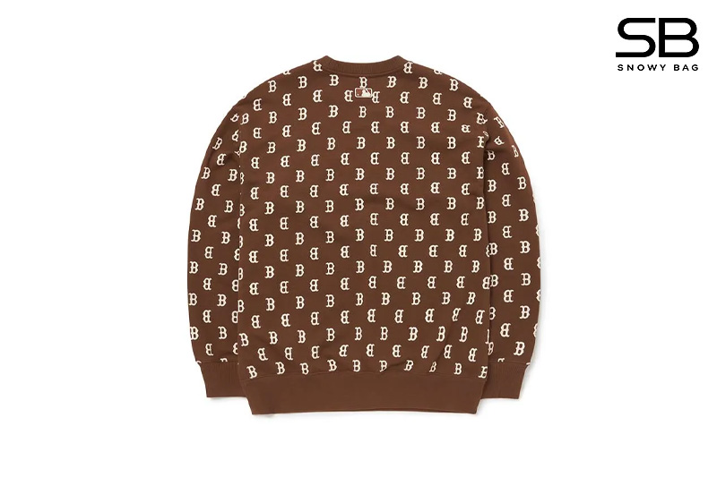 Áo MLB Sweater Boston Nâu, phong cách thời trang hiện đại