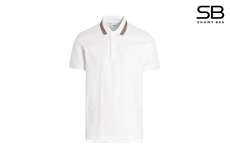 Áo Polo Burberry Pierson White Màu Trắng sang trọng và thanh lịch