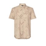 Áo Sơ Mi LV Monogram Short-Sleeved Shirt Beige 1AK77Y sang trọng