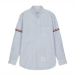 Áo Sơ Mi Thom Browne Xanh 3 Sọc thời trang nam