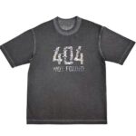 Áo Thun 404 Not Found T-Shirt màu xám sang trọng