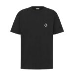 Áo Thun CD Diamond T-Shirt Relaxed Fit màu đen sang trọng