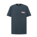 Áo Thun Dior And Kaws T-Shirt Blue Cotton Jersey sang trọng và cá tính