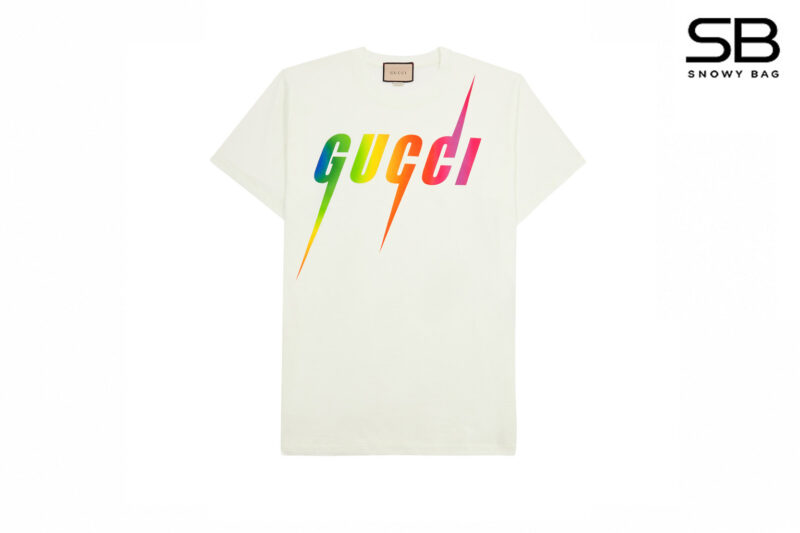 Áo thun Gucci Blade Print Kem 7 Màu thời trang cao cấp