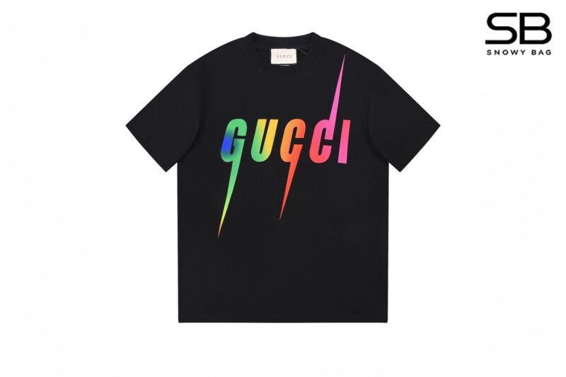 Áo thun Gucci Blade Print Màu Đen 7 Màu sang trọng và phong cách