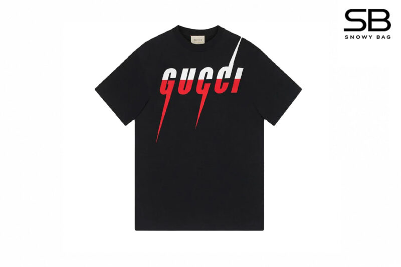 Áo thun Gucci Blade Print Màu Đen, phong cách thời trang hiện đại
