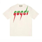 Áo thun Gucci Blade Print Màu Kem sang trọng và thời thượng