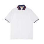 Áo Thun Gucci Cotton Piquet Polo Shirt White SS25 Màu Trắng sang trọng