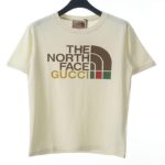 Áo thun Gucci The North Face Màu Kem, phong cách thời trang hiện đại