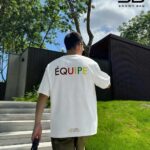 Áo Thun LV Graphic Paint Splash Trắng thời trang cao cấp