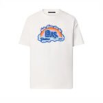 Áo Thun LV Rainbow Printed T-Shirt Màu Trắng sang trọng và thời thượng