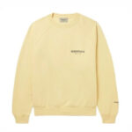 Áo Thun Tay Dài Fear of God Essentials Lemonade Vàng