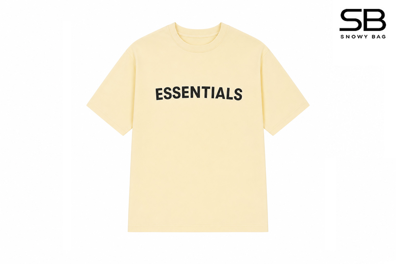 Áo Thun Tay Dài Fear of God Essentials Lemonade Vàng sang trọng