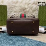 Ba Lô Gucci Ophidia GG Medium Backpack Beige Ebony Kem sang trọng