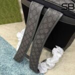 Ba Lô Gucci Ophidia Medium GG Backpack in Grey GG Supreme Coated Canvas Xám sang trọng