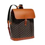 Balo Goyard Alpin MM Backpack Black Tan Màu Đen Nâu Size 39CM