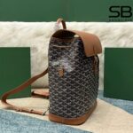 Balo Goyard Alpin MM Backpack Black Tan Màu Đen Nâu Size 39CM chi tiết 4