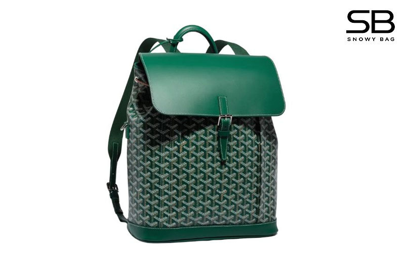 Balo Goyard Alpin MM Backpack Green Size 39CM sang trọng và đẳng cấp