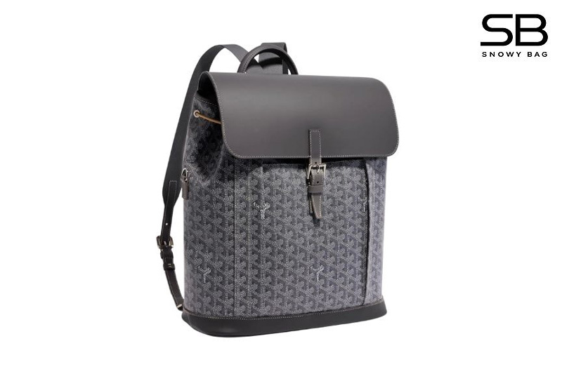 Balo Goyard Alpin MM Backpack Grey Màu Xám Size 39CM chính hãng