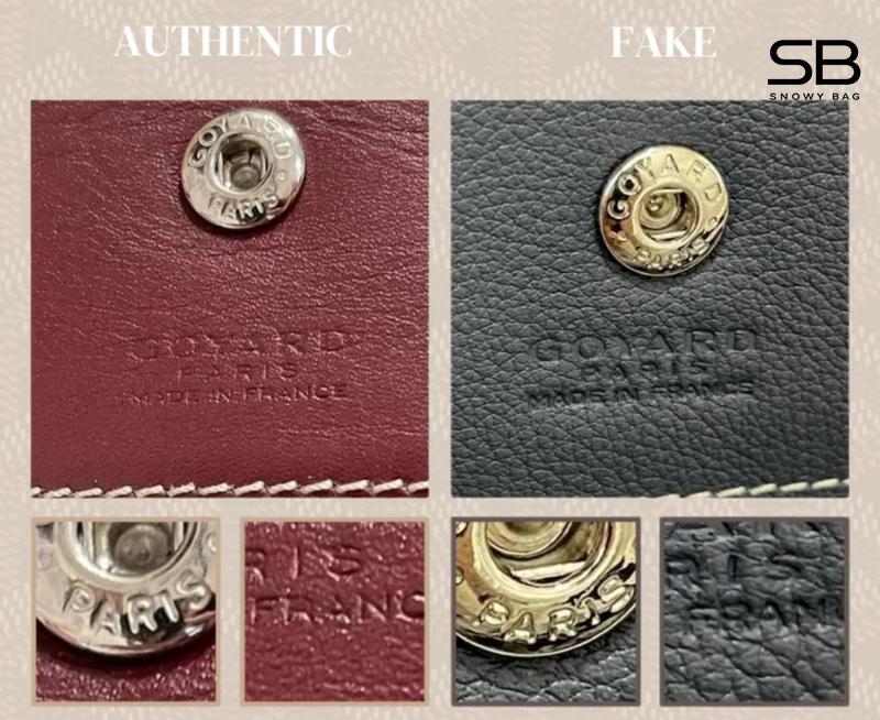Cách nhận biết túi Goyard real và fake chi tiết qua hardware