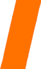 Dấu gạch chéo màu cam icon