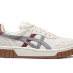 Giày Asics Court MZ Arthurs White Gray Red màu trắng xám đỏ