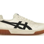 Giày Asics Court MZ Cream Black Gum Kem Đen Đế Nâu đẹp mắt