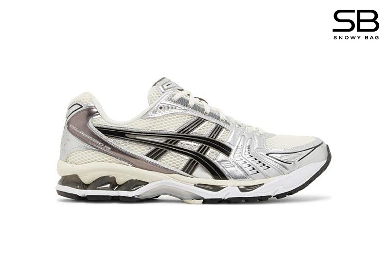 Giày Asics Gel Kayano 14 Silver Cream Màu Bạc Kem thời trang cao cấp