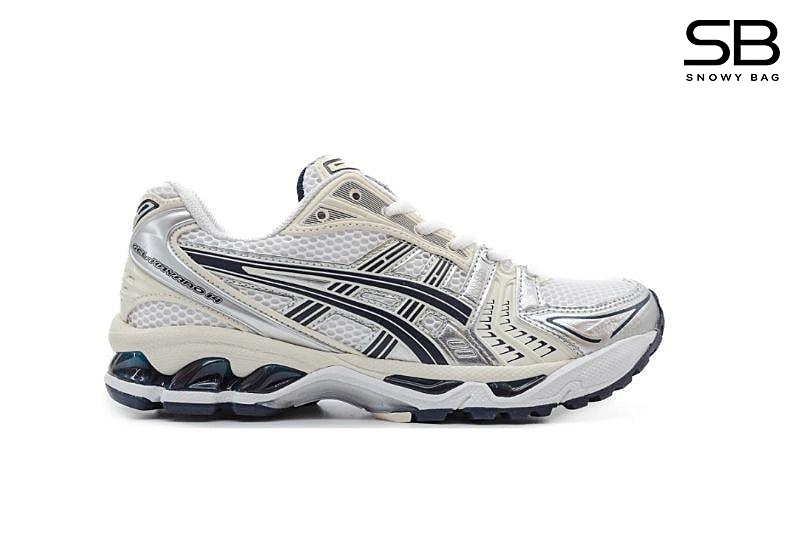 Giày Asics Gel-Kayano 14 White Midnight phong cách thể thao sang trọng