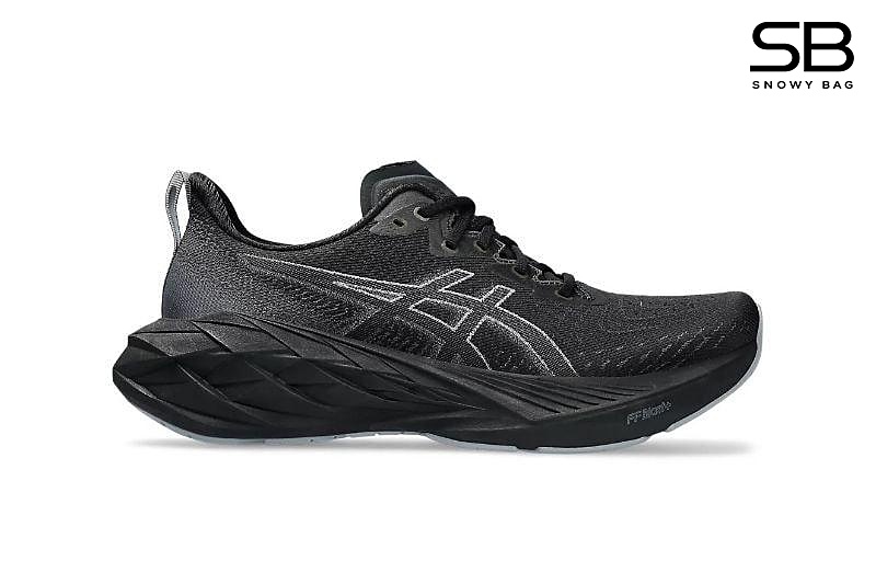 Giày Asics Novablast 4 Black Graphite Grey Đen Xám sang trọng và thời thượng