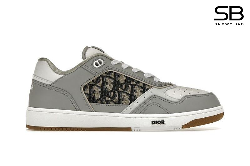 Giày Dior B27 Low Gray White Xám Trắng đẹp mắt và thời thượng