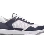 Giày Dior B27 Low Top Deep Blue Oblique Galaxy Xanh Trắng với thiết kế sang trọng