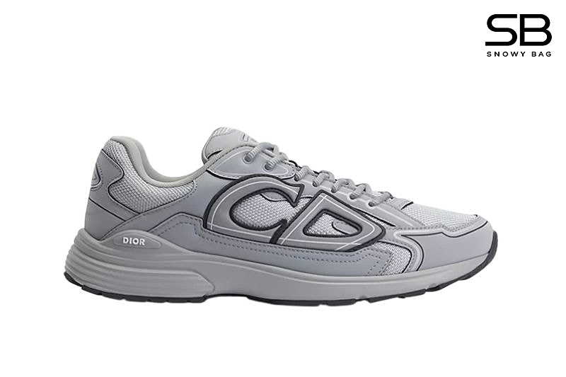 Giày Dior B30 Countdown Gray Technical Mesh và Dior Gray Technical Fabric