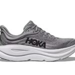 Giày Hoka Bondi 9 Galactic Stellar Grey màu xám đẹp mắt