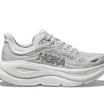 Giày Hoka Bondi 9 Stardust Silver Xám thiết kế sang trọng và thoải mái