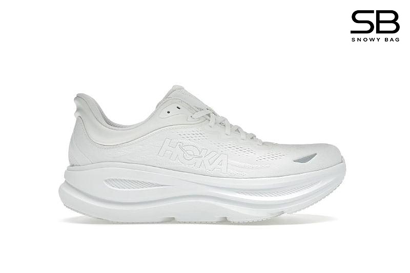 Giày Hoka Bondi 9 White Màu Trắng sang trọng và tinh tế