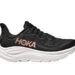Giày Hoka Clifton 10 Black Rose Gold Đen Vàng sang trọng và cá tính