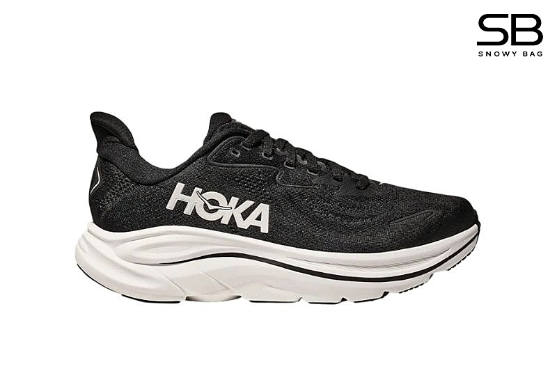 Giày Hoka Clifton 10 Black White Đen Trắng đẹp và thời trang