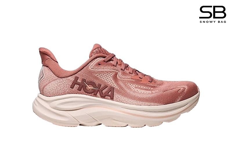 Giày Hoka Clifton 10 Blush Rose Latte Hồng thời trang và thoải mái