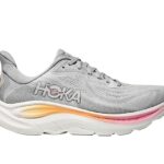 Giày Hoka Clifton 10 Grey Pink Orange Xám Hồng Cam sang trọng và thời thượng