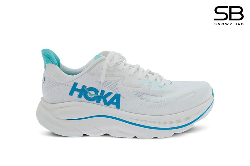 Giày Hoka Clifton 10 White Blue Trắng Xanh Dương thời thượng và năng động