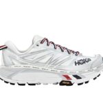 Giày Hoka Mafate Speed 2 Moncler White Trắng, thiết kế thể thao sang trọng