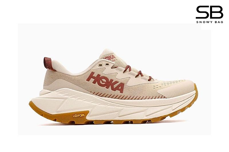 Giày Hoka Skyline Float X Beige Brown Màu Kem Nâu sang trọng và phong cách
