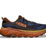 Giày Hoka Skyline Float X Navy Orange màu xanh navy cam