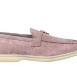 Giày Loro Piana Summer Walk Charm Loafer Light Brown Nâu Nhạt sang trọng