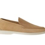 Giày Loro Piana Summer Walk Light Wood Smoke Suede Nâu Nhạt sang trọng
